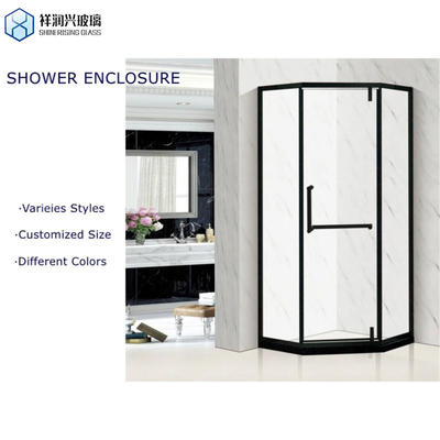 tempered glass satin partition for office bathroomシャワー壁 断熱された/浮遊ガラス