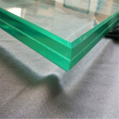 建物のドア 窓 スライディングドア テンパーされたラミネートガラス 12mm 8mm フラットエッジ