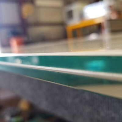 建物のドア 窓 スライディングドア テンパーされたラミネートガラス 12mm 8mm フラットエッジ