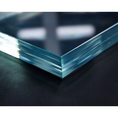 装飾用浴室用ガラスのためのCE認定12mm16mm磨き硬化ラミネートガラス