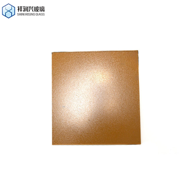 雨/ダイヤモンド/水画 装飾用 化学品 テンパールプレスガラス 青ダオ パターン ブラウン 彫刻ガラス