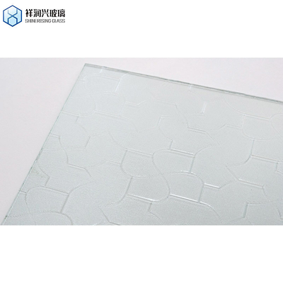 クリア・フロラ・パターンガラス 3mm 4mm 5mm 浴室用窓