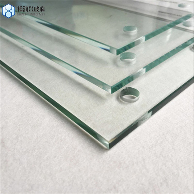 建築用ガラス 8mm 10mm 12mm 水晶透明 硬化された冷却ガラスシート