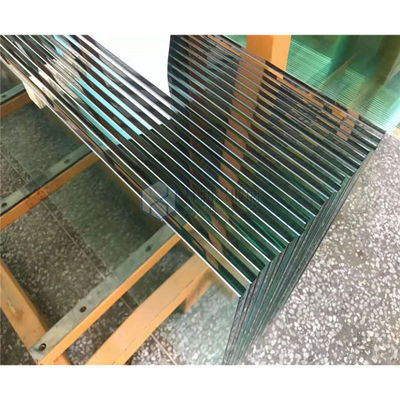 オーダーメイド 立方形の風呂室 ガラス 棚 ガラス 超透明 テンパードラミネートガラス