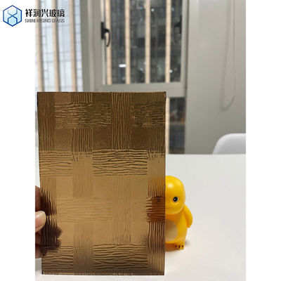 装飾用ガラス GB15763.2-2005規格による酸刻板漆塗紋ガラス