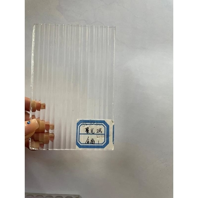 5mm クリア ナシジ ミレニアム カラタチ ワンジ ガラス 彫刻型 建築装飾用 ロールガラス 4mm