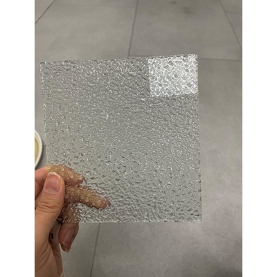 5mm クリア ナシジ ミレニアム カラタチ ワンジ ガラス 彫刻型 建築装飾用 ロールガラス 4mm