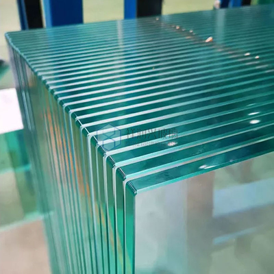 平面型温熱ガラス 3mm-19mm 物理的に温熱された建物用透明ガラス