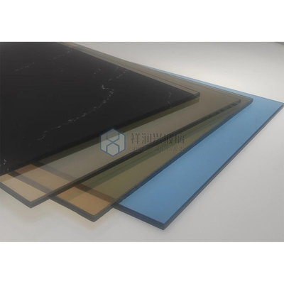 平面型温熱ガラス 3mm-19mm 物理的に温熱された建物用透明ガラス