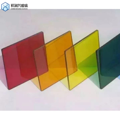 ブロンズ 緑 青 グレー 浮遊ガラス カラー 染色ガラス 4mm 5mm 6mm 8mm 固体色