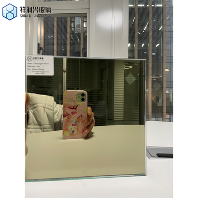円滑に磨いた銅のない鏡 彩った鏡 ガラスビニールバックの安全鏡