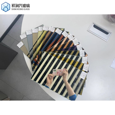 装飾用彩色鏡 層状/隔離型/浮遊型/模様付き/テンパーガラス