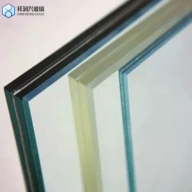 住宅用建築用フラット/曲がった建築用ラミネートガラス 6.38mm-40.28mm