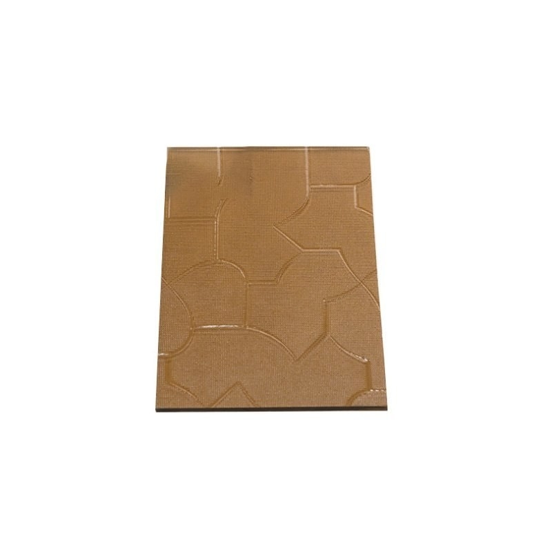 モルー・パターンガラス / 平面に磨いた縁作業 / 固体色 / 4mm 6mm X1830X2440mm