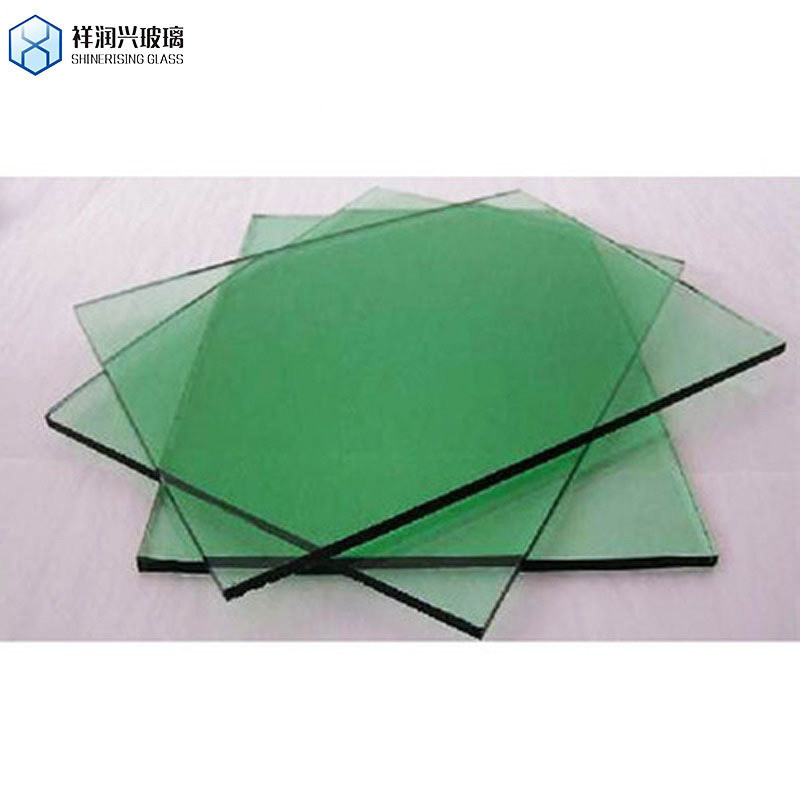 浮遊ガラス 12mm 半ガラス オフィス パーティション カラー 層状 ガラス 凍結 ガラス シート