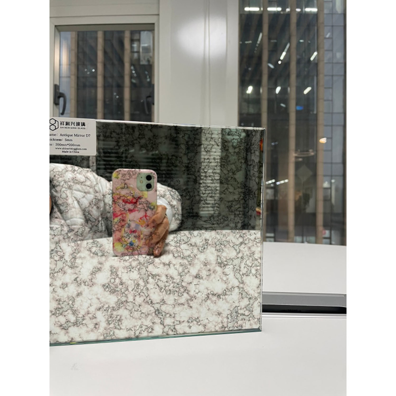 装飾用 大壁 アンティークラミネートガラス鏡 3mm-8mm テクニックラミネート